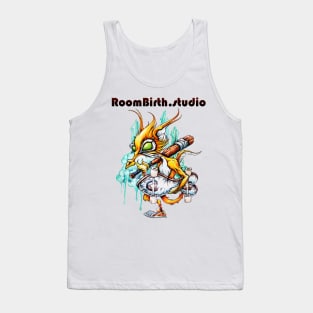 skater fox t-shirt 1 Tank Top